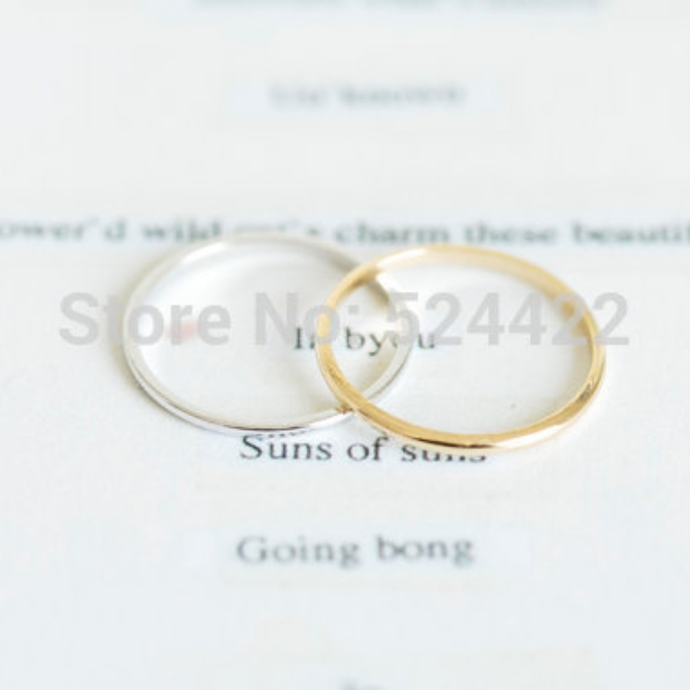 Slim stacking ring - Picture 3 of 8